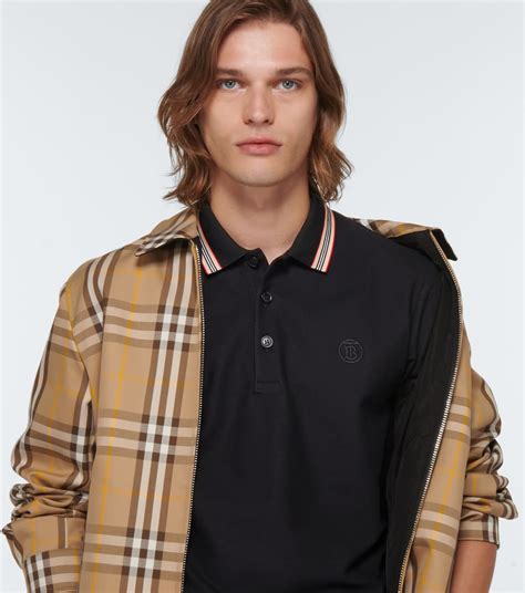 polo burberry uomo nera
